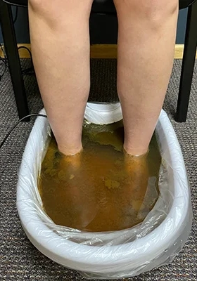 Chiropractic Minnetonka MN Foot Bath 20 Minutes